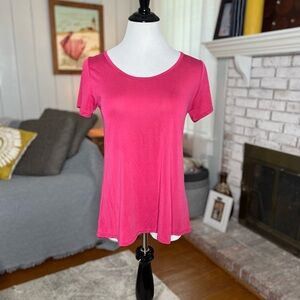 LuLaRoe simply comfortable pink high low top
